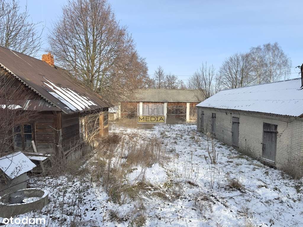 Pomyków Siemień Parczew zadrzewiona działka  dom - Pełny obrazek: 5/15