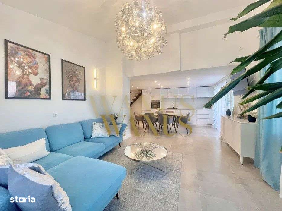 Penthouse elegant 90mp, 2 nivele, terasa, zona Edgar Quinet, Manastur - Imagine principală: 2/8