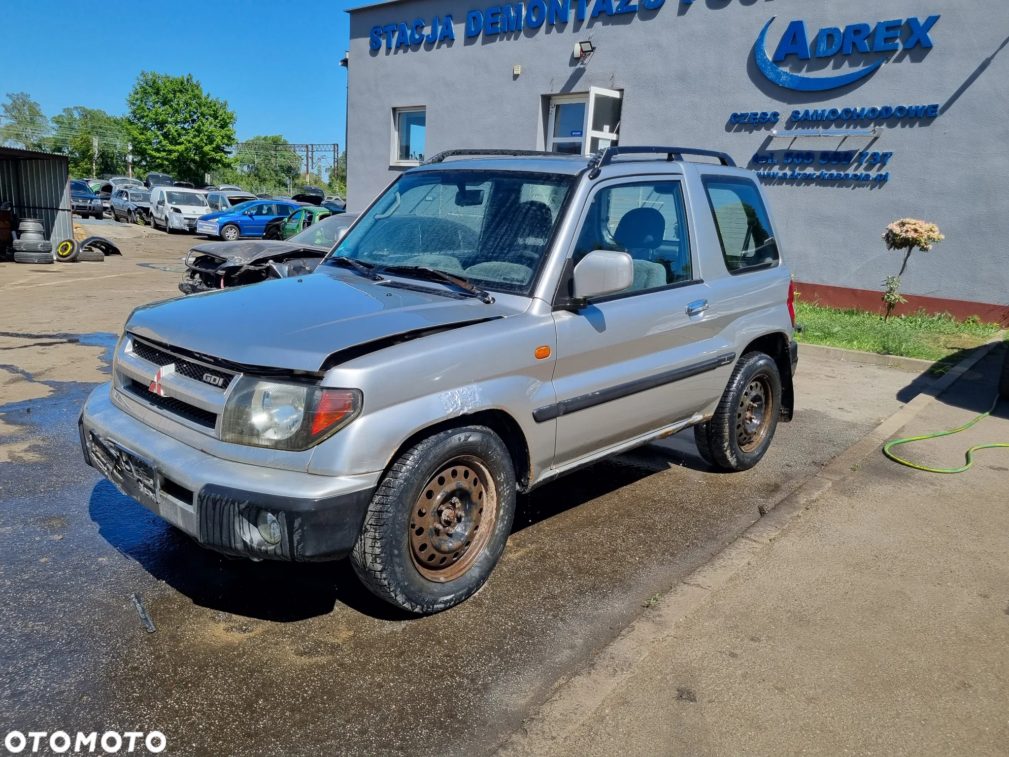 klapa bagażnika tylna Mitsubishi Pajero Pinin 1.8B 3D - 5