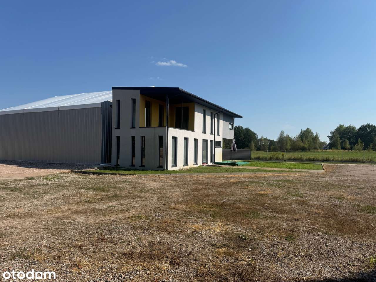 Hala 300m2 ,biuro 50m2+ plac 1000m2 ,obiekt pod bazę ,hurtownię k.Ww - Pełny obrazek: 4/12