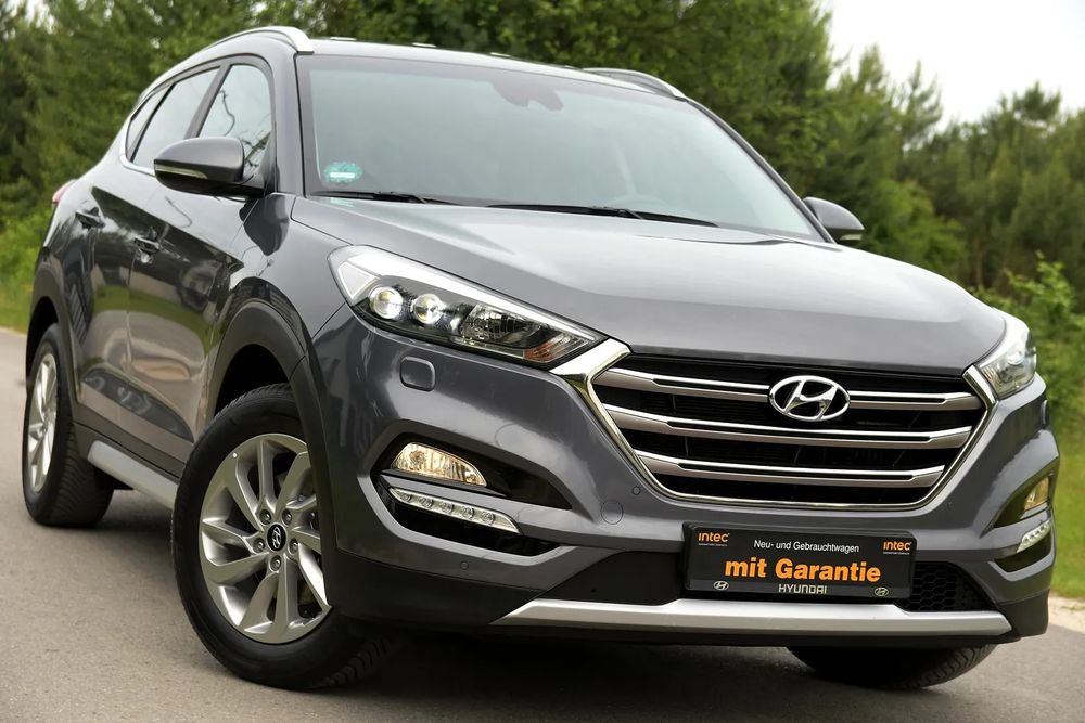 Hyundai Tucson III blue 1.7 CRDi 2WD DCT Premium 2017