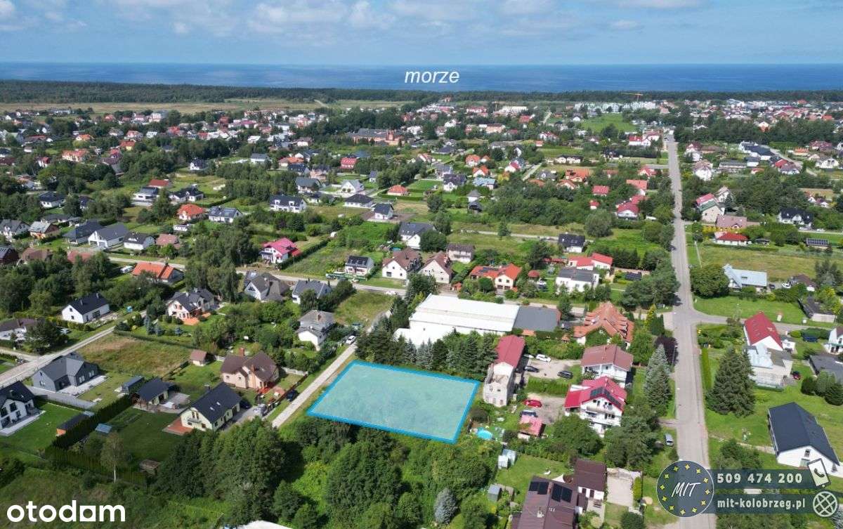 Grzybowo 2 km od Kołobrzegu - działka budowlana - Pełny obrazek: 4/7