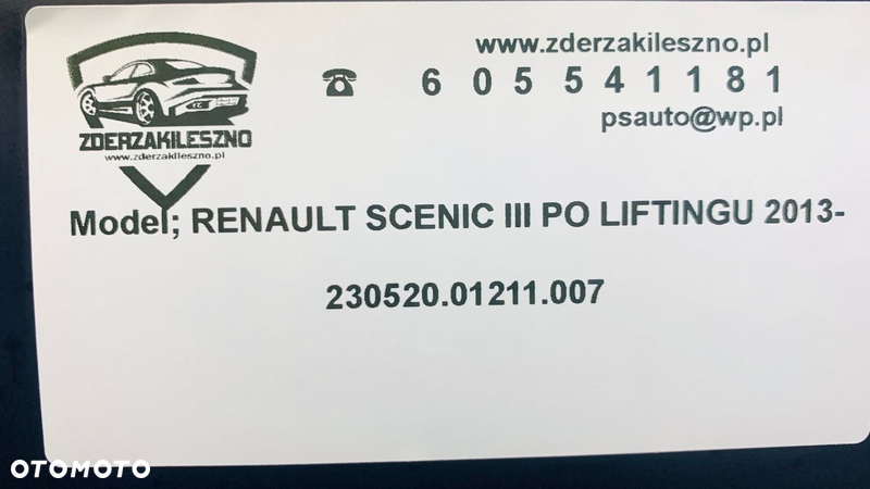 Zderzak przedni Renault Scenic lift model 2013- - 10