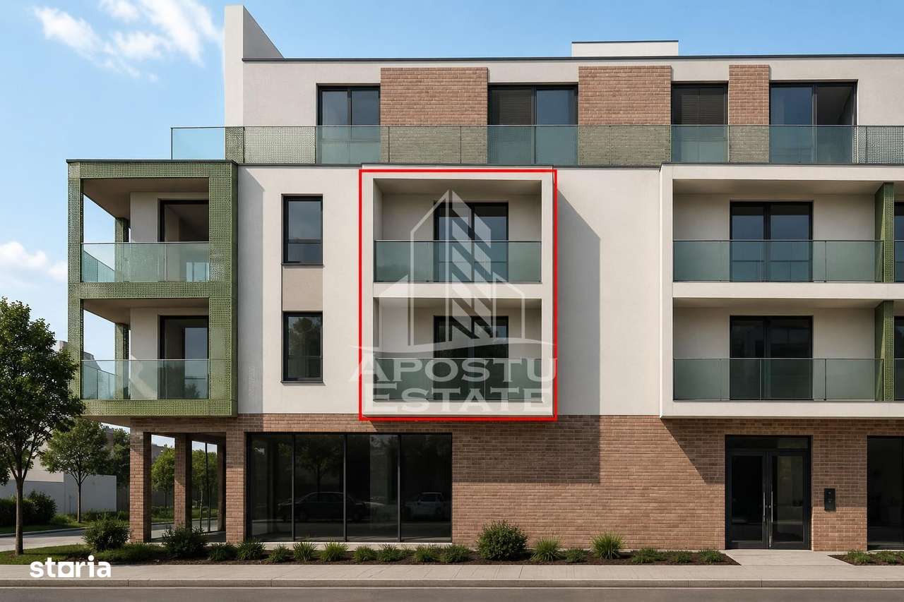 DE VANZARE apartament lux 2 camere bloc nou zona Brâncoveanu Timisoara — fotografia 1