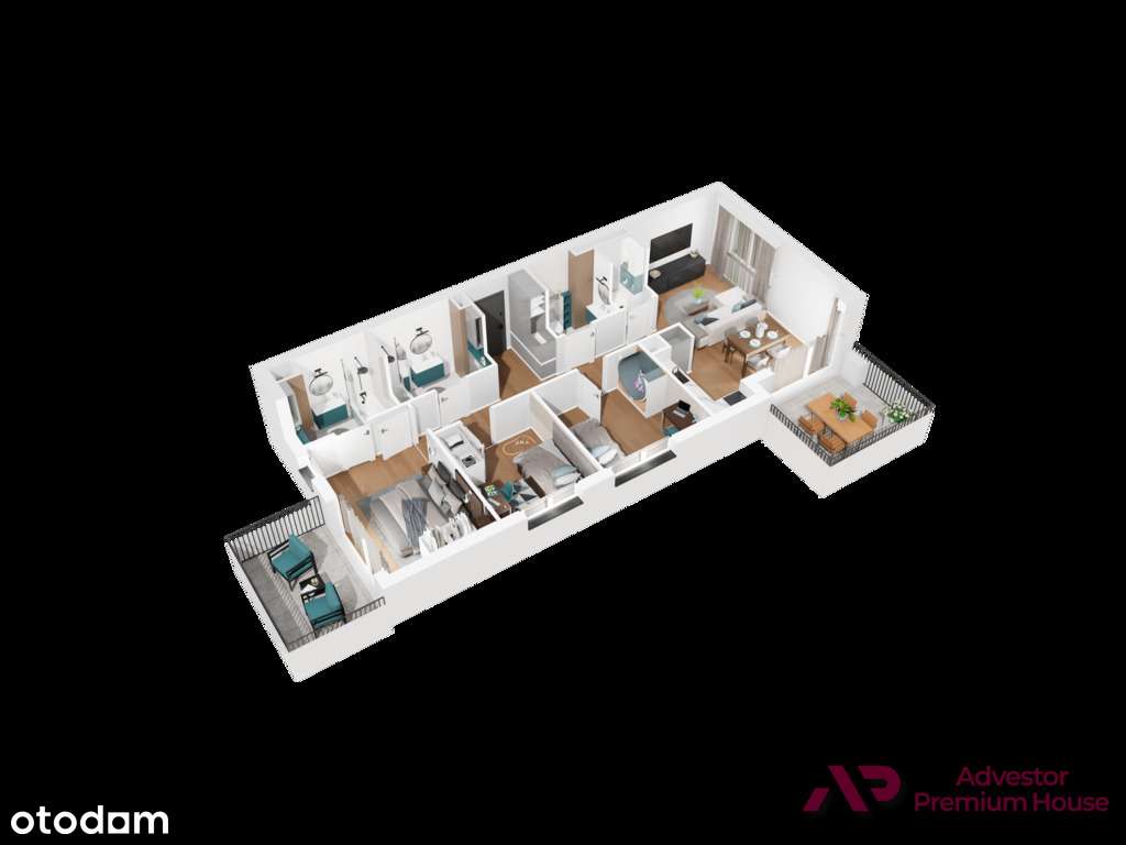 Wygodny duży apartament -kup ostatni w tym metrażu-8