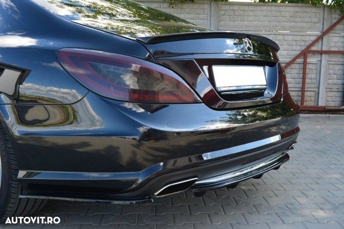 Prelungire Bara Spate compatibila cu Mercedes CLS C218 AMG Line Maxton Design - 2