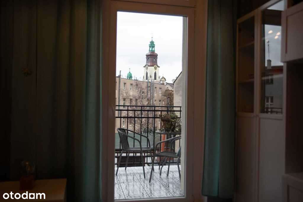 Urokliwa kawalerka z balkonem / taras Centrum - Pełny obrazek: 5/12