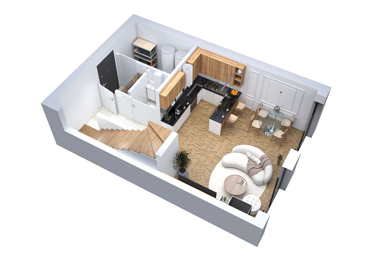 Działka budowlana z koncepcja inwestycji deweloperskiej - Pełny obrazek: 4/8