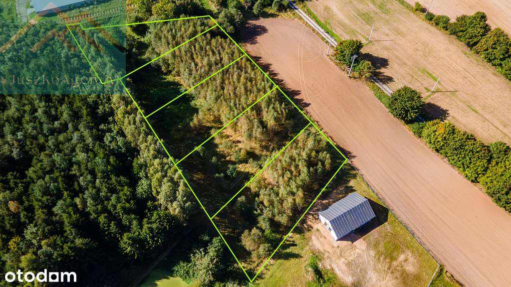 Rychnowo. Działki przy lesie z warunkami zabudowy.-2