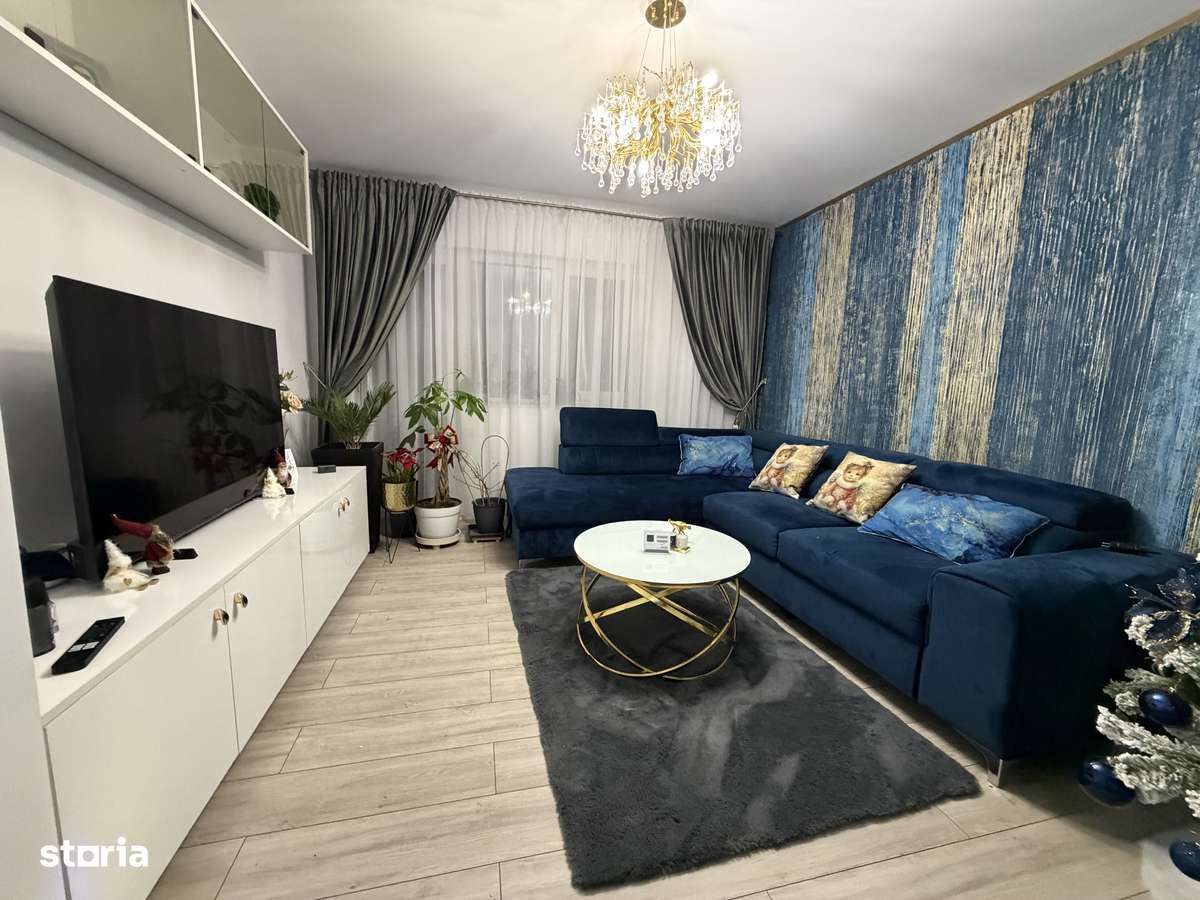 Apartament 2 cam Mioveni, NOU 2024, mobilat, TVA inclus, et.4/6, lift - Imagine principală: 1/12