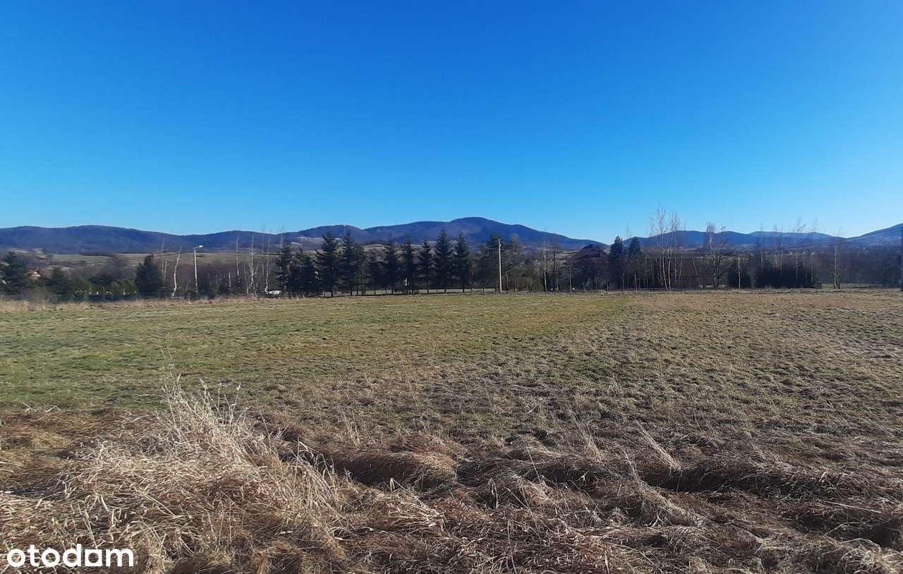 Działka budowlana z dojazdem, prąd, woda, widok-6