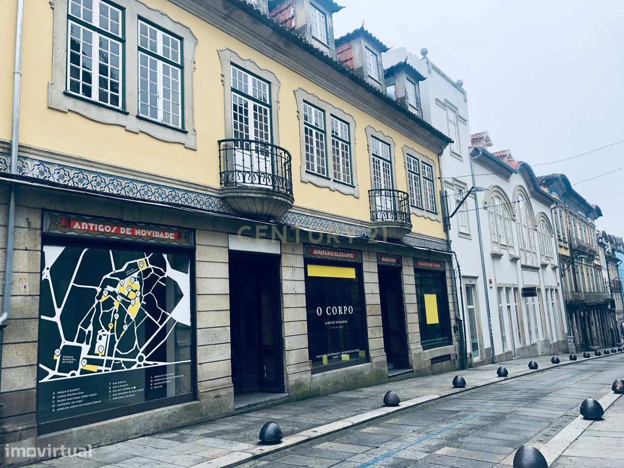 Prédio na zona histórica de Viseu - Grande imagem: 1/6