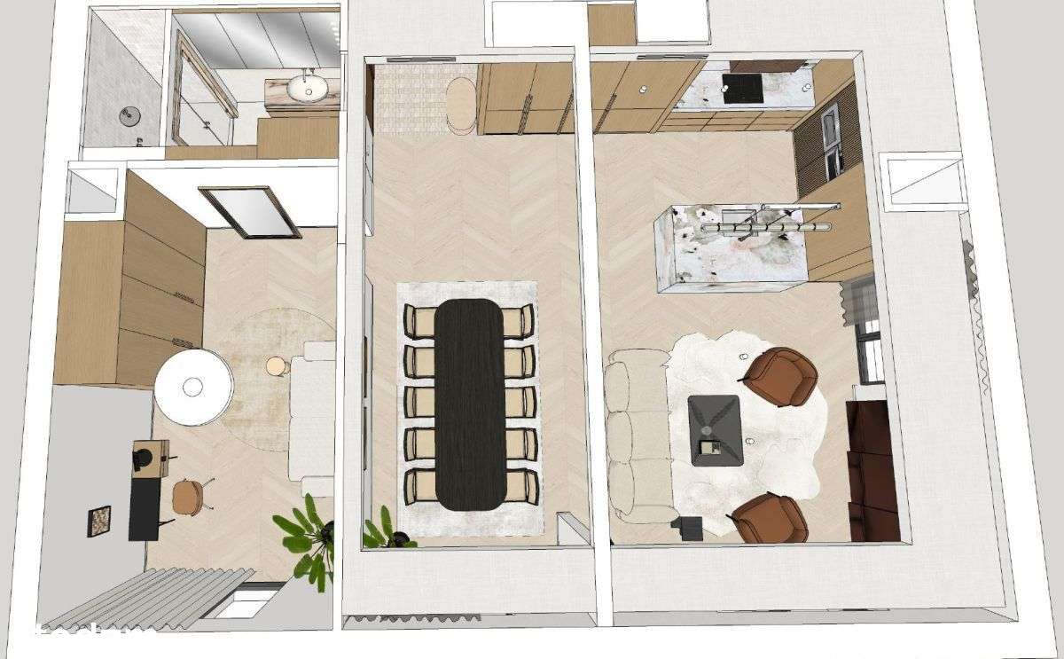 Luksusowy apartament z tarasem w sercu Gliwic - Pełny obrazek: 4/20