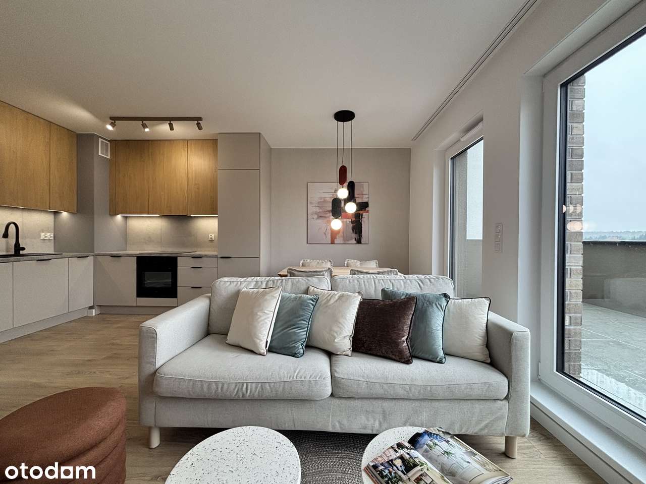 Apartament DWUPOZIOMOWY w szeregowcu z dużym TARASEM - Pełny obrazek: 5/15