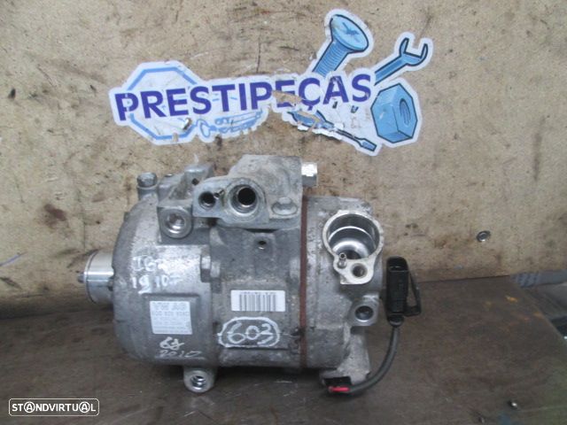 Peça - Compressor Ac 6Q0820808d Seat Ibiza 2010 1.9 Tdi