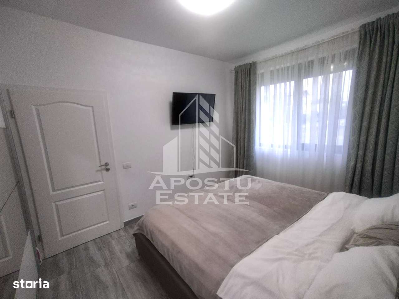 Apartament cu 2 camere, terasa, incalzire in pardoseala, zona Braytim - Imagine principală: 5/8
