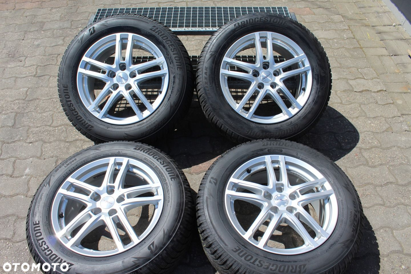 DEZENT 17cali 5x108 ET50 7,5J FORD VOLVO - 2