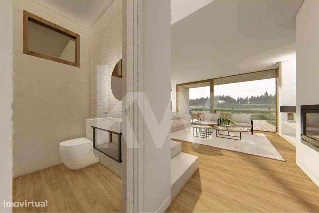 Moradia T3 Duplex Geminada, em empreendimento de luxo, na Costa de Pra - Grande imagem: 5/13