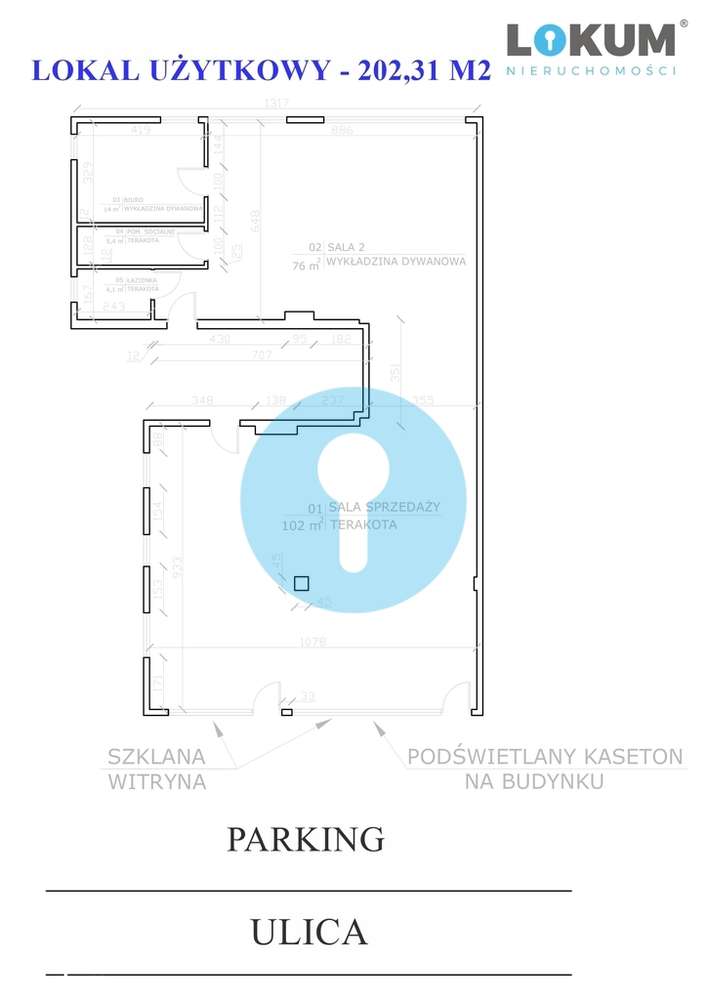 Lokal usługowy w Centrum - pow. 202,31 m2-16