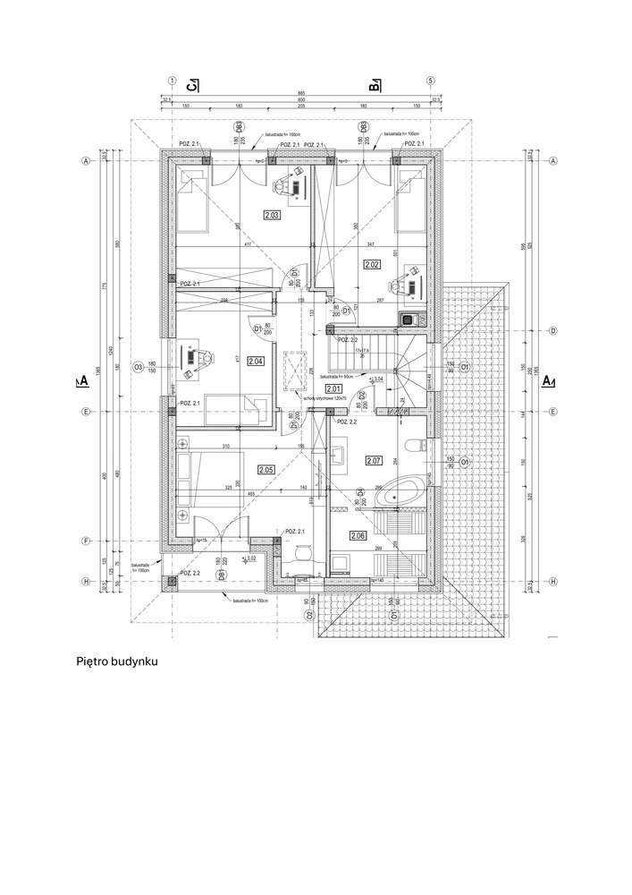 Nowy,gotowy dom|Stan dewelop.|Wola Rasztowska|Garaż|Bez PCC|181,42m²-6