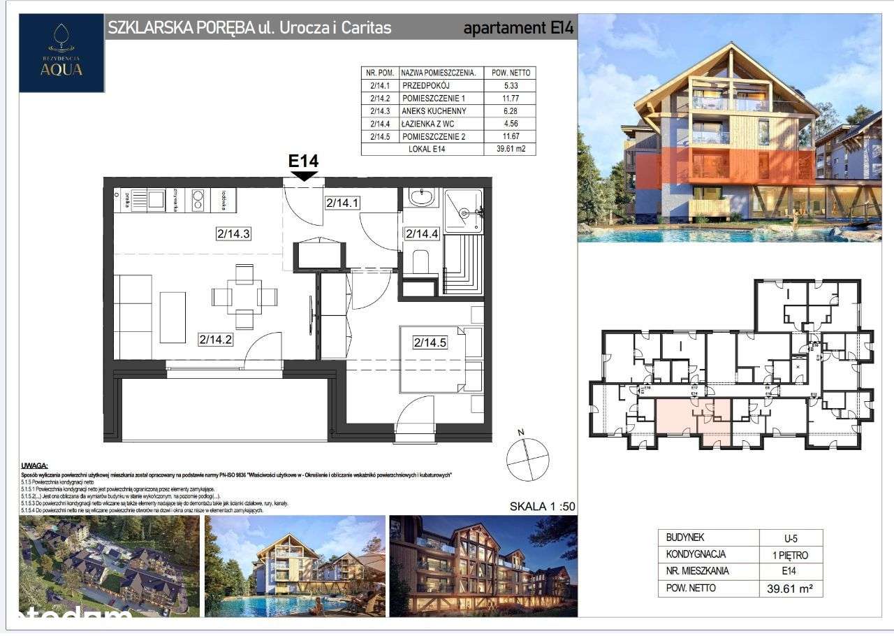 Rezydencja AQUA | bud. U5 | mieszkanie E14 - Pełny obrazek: 3/10
