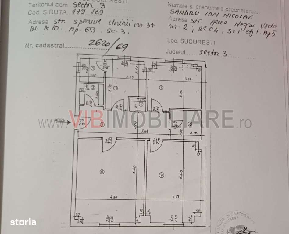 3 Camere, Birouri, Camera de Comert, Disponibil Nemobilat - Imagine principală: 1/8