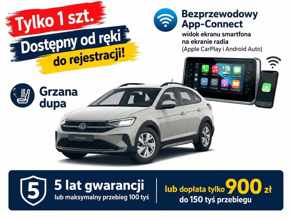 Volkswagen Taigo 1.0 TSI Pure DSG 2026
