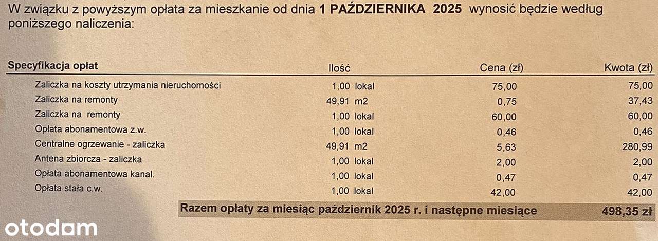 Cieszyn Centrum - mieszkanie 50 m2, 3 pokoje-12