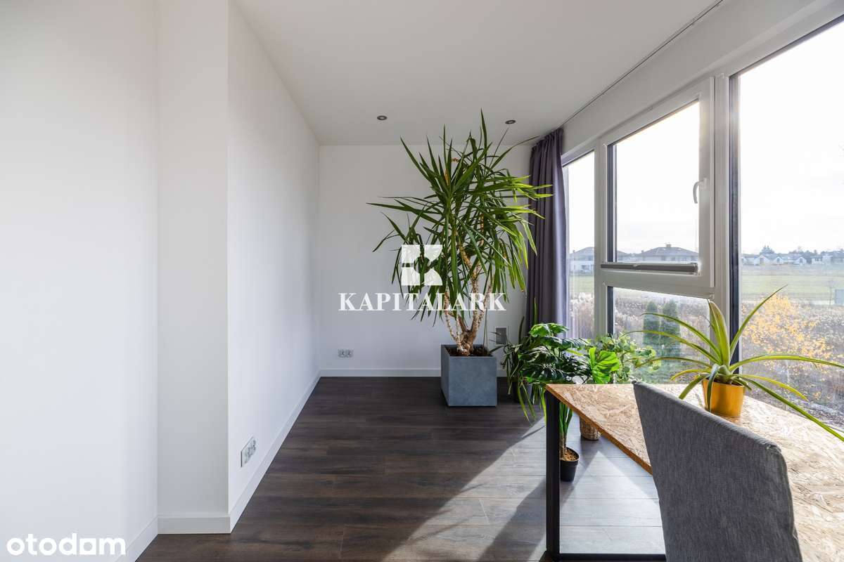 Pasywny dom w zielonej części Łomianek | 4 miejsca parkingowe | Ogród-6