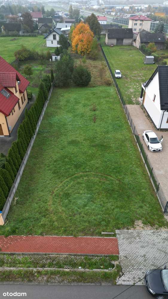 Działka budowlana 650m² ,media w drodze  - idealna na dom - Pełny obrazek: 4/5