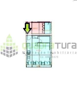 ESTÚDIO | C/ Varanda e Arrecadação | BONFIM-11