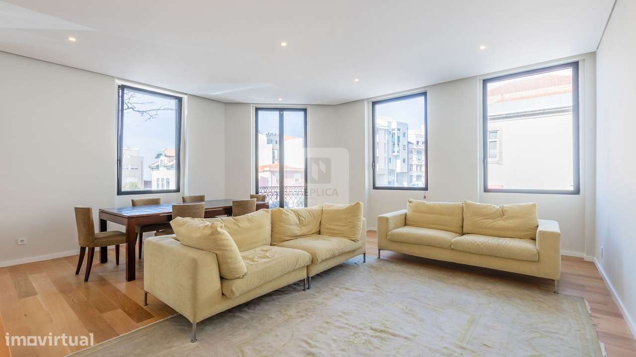 T3 Duplex Novo com Terraço e Vistas Mar na Foz do Douro - Grande imagem: 4/39