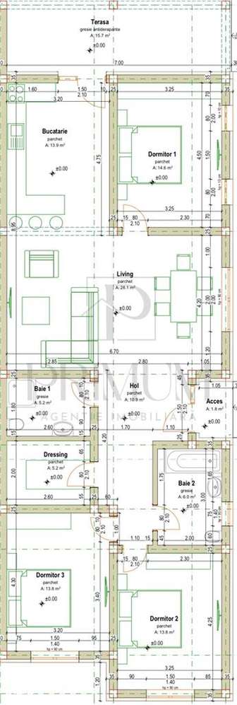 GIROC - Duplex pe parter - 4 Camere - Pod - Teren 445MP - Imagine principală: 5/5