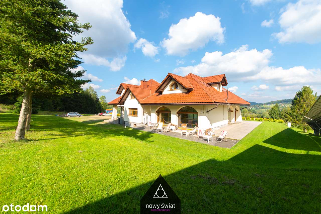 Willa z basenen i SPA nad Jez. Mucharskim 550 m²|gotowiec inwestycyjny-18