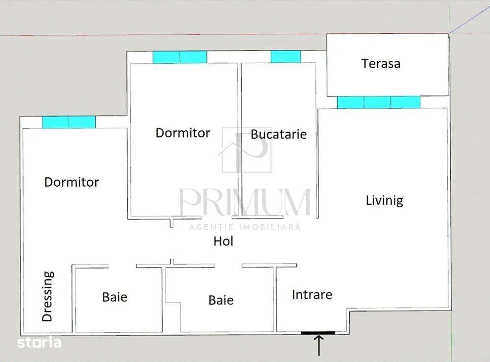 DUMBRAVITA - LIPOVEI - LIFT - 3 CAMERE - 2 BAI - CENTRALA PRORPRIE - C - Imagine principală: 5/9
