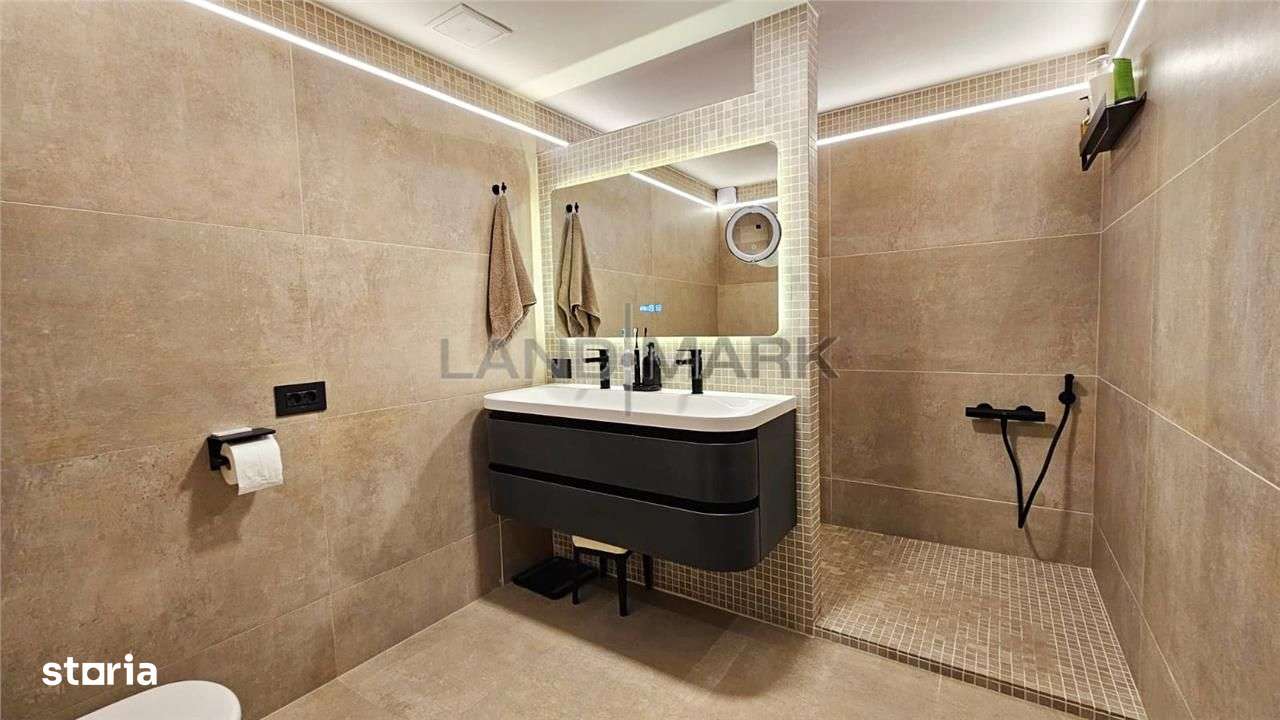 COMISION 0% Apartament premium, mobilat 3 camere 2 bai Dumbravita Kauf-8