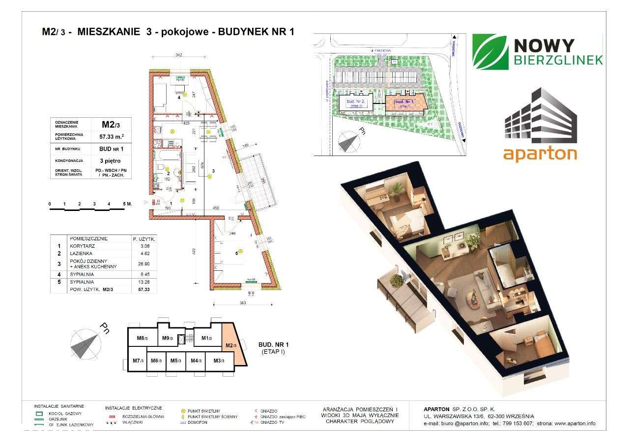 NOWY BIERZGLINEK M2/3 rolety w cenie - Pełny obrazek: 2/22