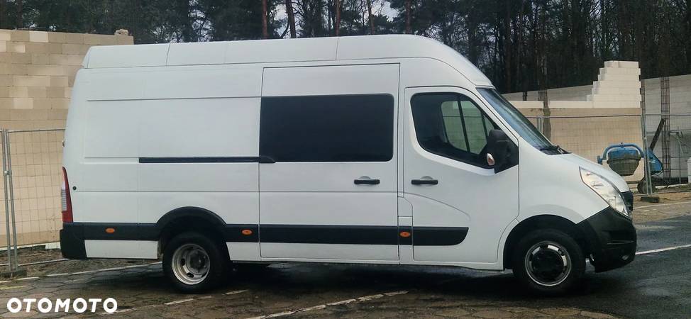 Renault MASTER BLIZNIAKI BRYGADÓWKA L3H3 2.3 165KM DUBELKABINA 3T NA HAKU - 4