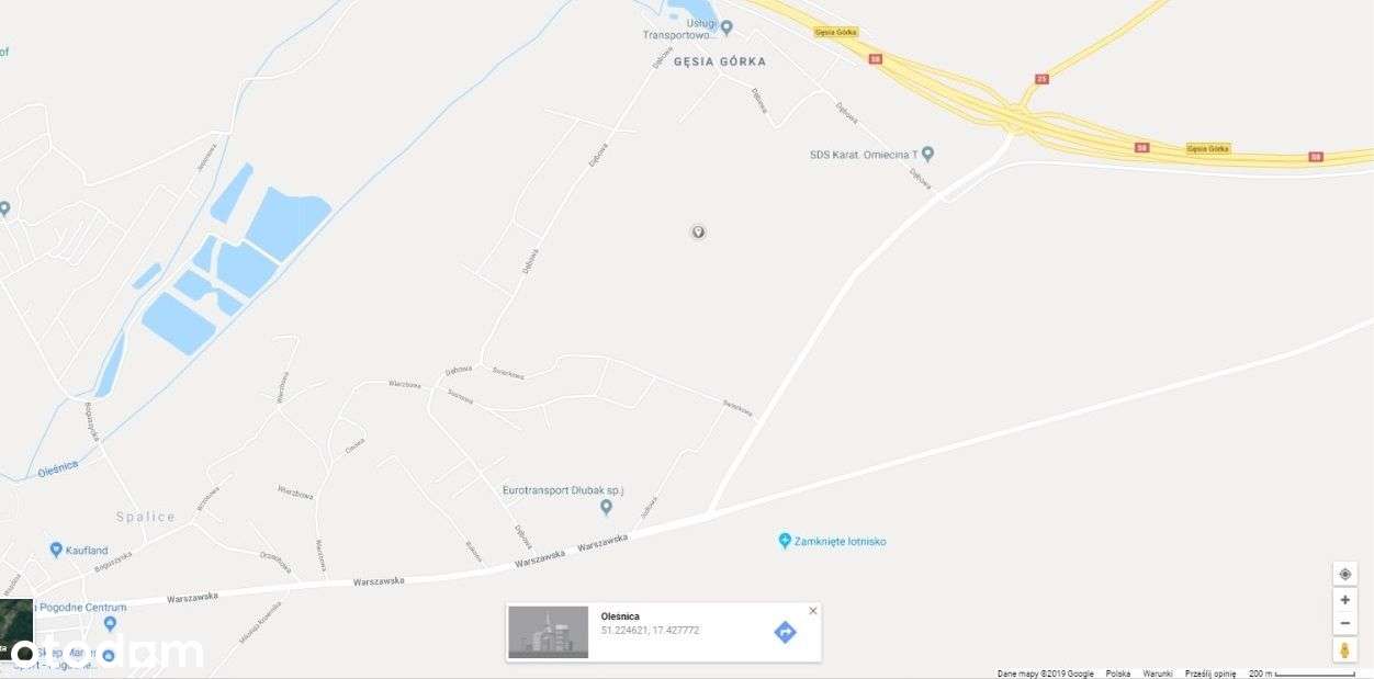 Działka Gęsia Górka Spalice - Pełny obrazek: 4/4