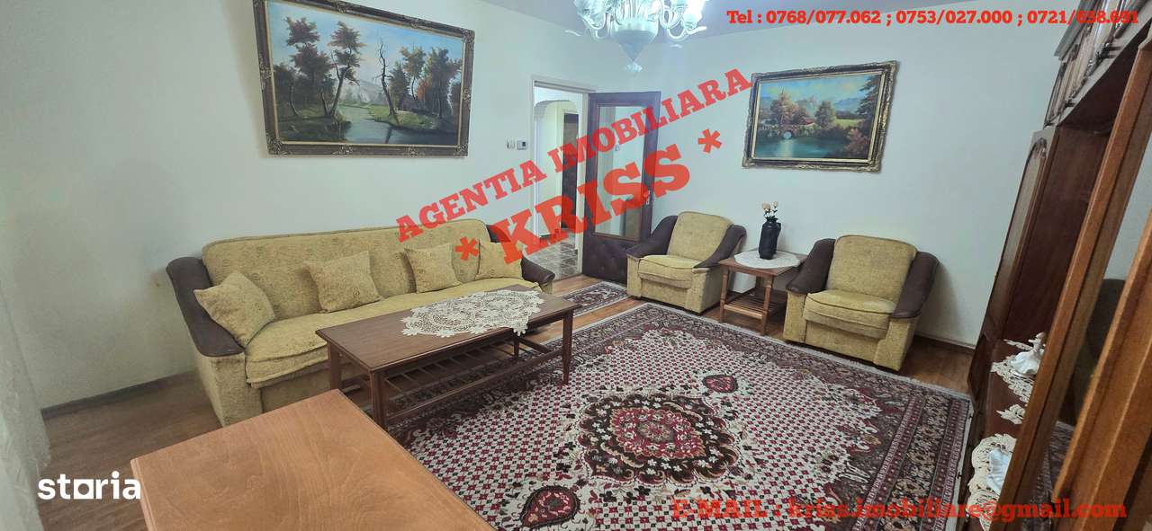 Apartament 3 Camere GĂVANA 3 Decomandat 80 M Et. 2 An 1990 Mob. Utilat - Imagine principală: 4/20