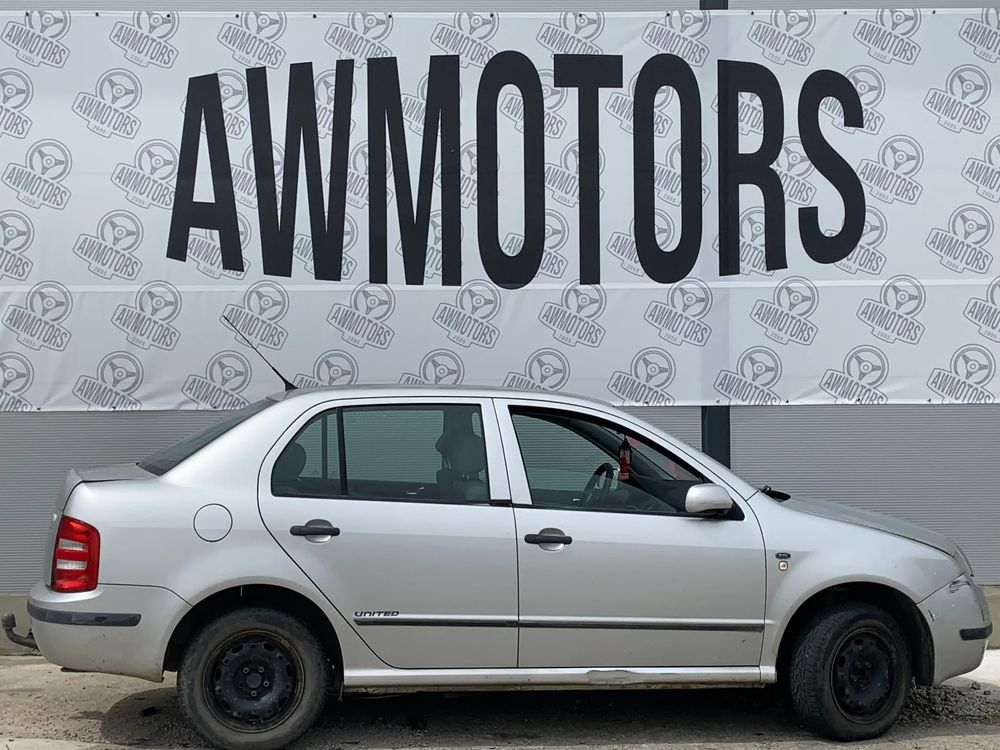 SKODA FABIA 2002 1539 MASKA LAMPA DRZWI LUSTERKO ZDERZAK GRILL BŁOTNIK KLAPA BELKA PRAWE LEWE PRZÓD TYŁ