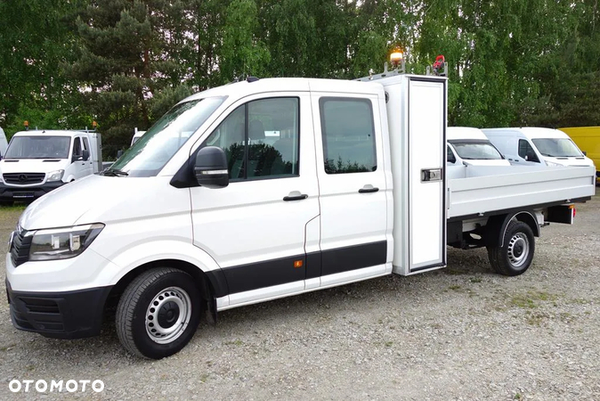 Volkswagen Crafter Doka 2.0 TDI 177 KM 7 Osobowa HDS Hiab Klima Webasto Kamera - 23