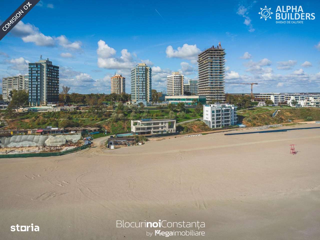 #Olimp Tower - 21 de etaje de locuințe moderne, faleza stațiunii Olimp - Imagine principală: 5/20