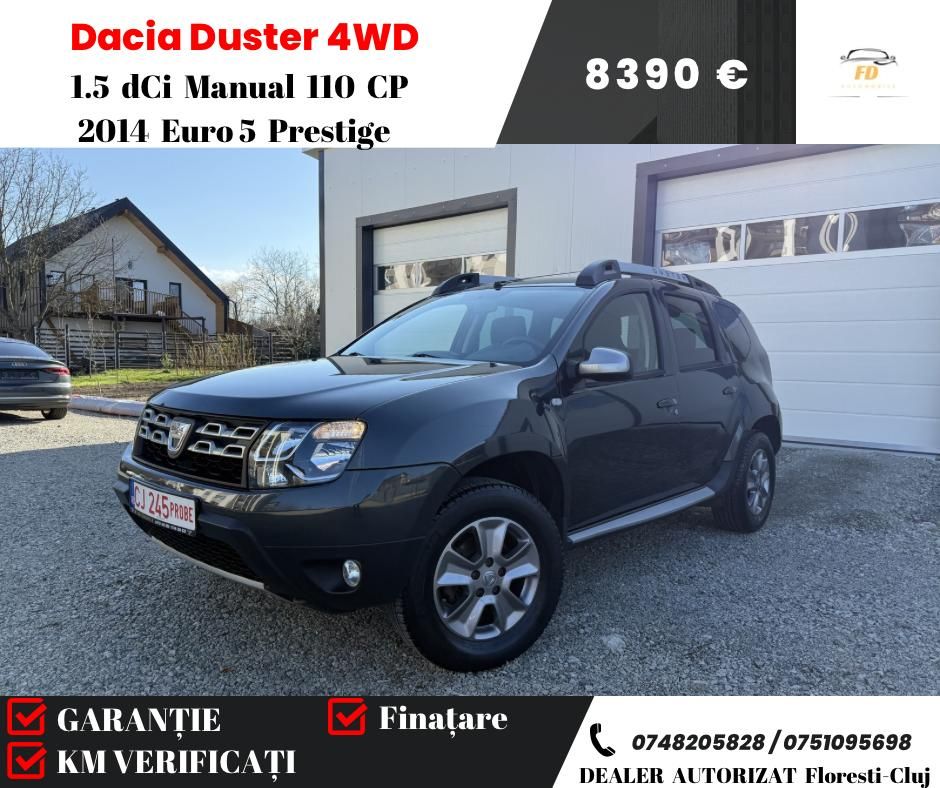 Dacia Duster I [2010 - 2017] dCi 110 FAP 4x4 Prestige 2014