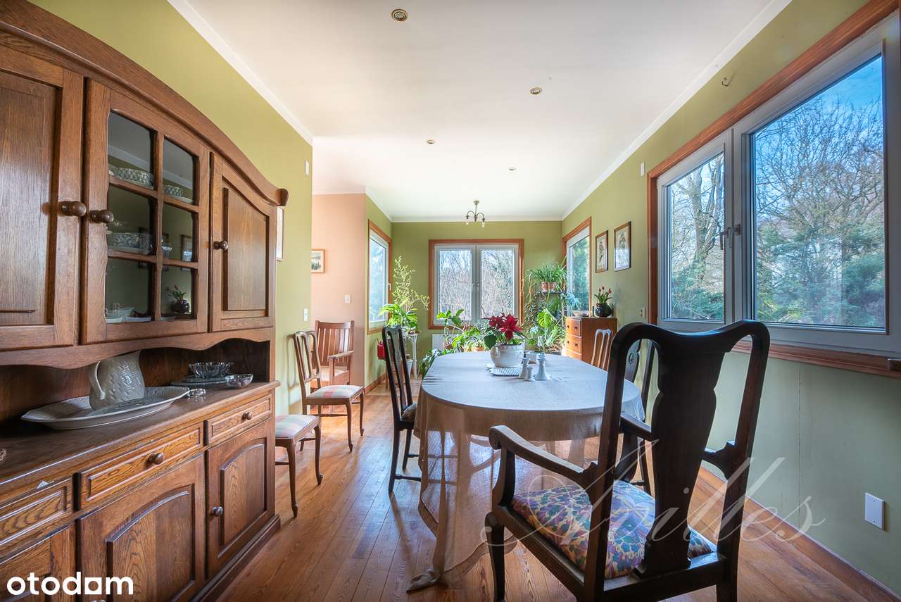 Malownicza działka, przestronny dom, tuż przy Puszczy Kampinoskiej.-5