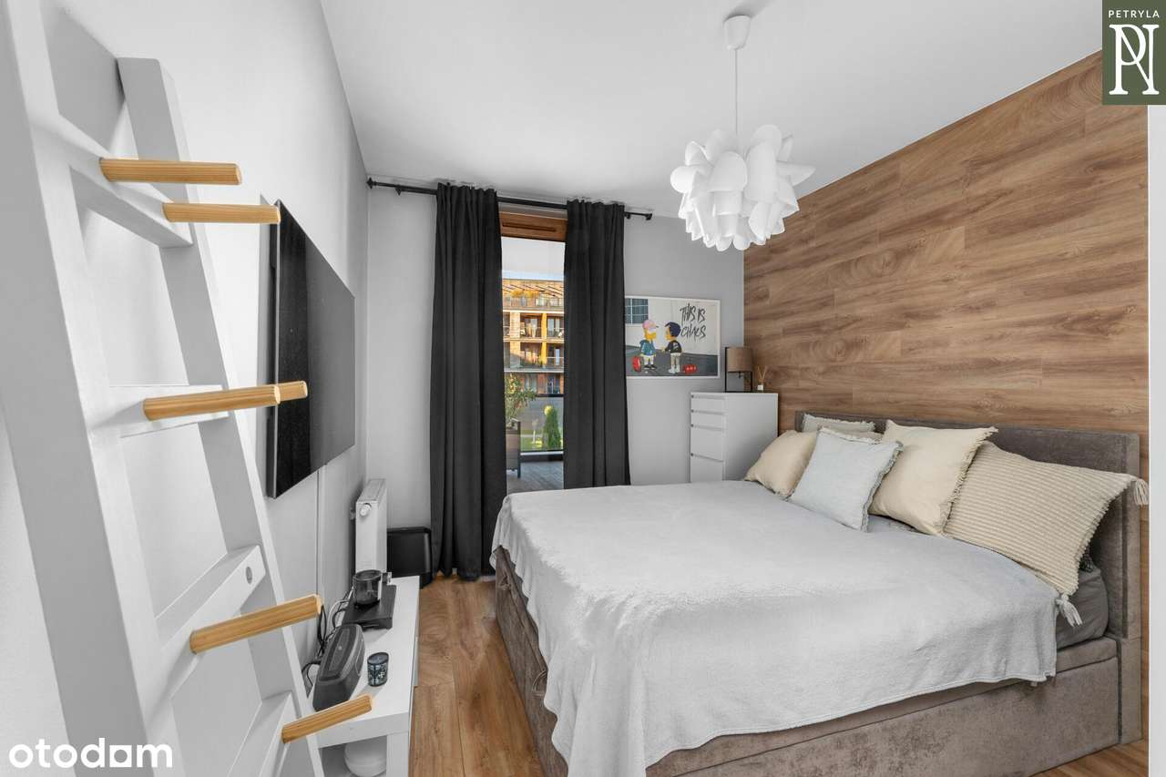 Gustownie urządzone 3-pokojowe z 44m2 tarasem! Przy Bagrach.-6