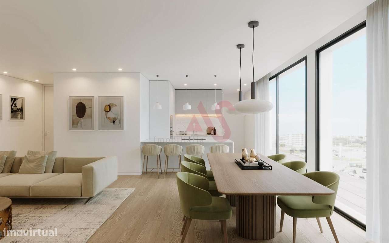 Apartamento T3 em construção no empreendimento Vila Mauri em Felgueira - Grande imagem: 5/27