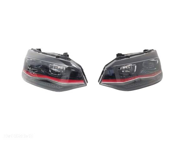 VW POLO GTI 2G 2G0 2017- LAMPA PRAWA LEWA KOMPLET PRZEDNIA FULL LED REFLEKTOR 2G1941036C 2G1941035C - 1