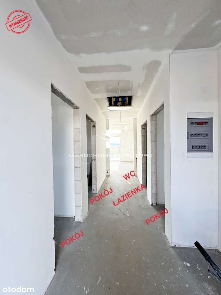 Nowoczesny parterowy dom pompa ciepła rekuperacja Dąbrowa-6