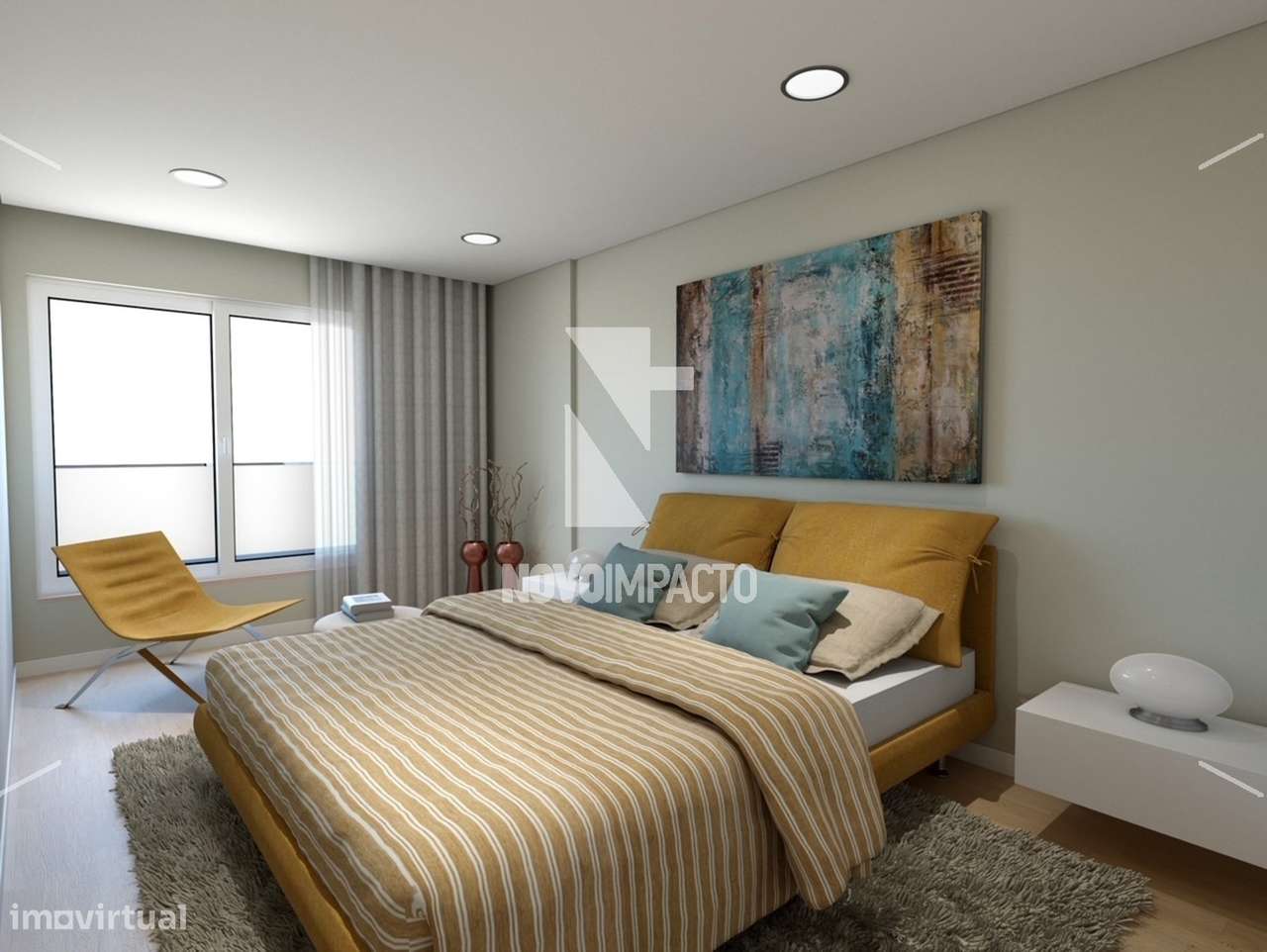 Apartamento T2 com 2 Lugares de Parqueamento | Varandas de 28 m² |...-6